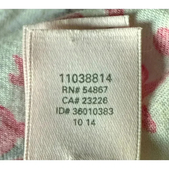 Victoria’s Secret Small 2pc Pajama Set Top Bottom Multicolor Button Down Lounge - Picture 8 of 8